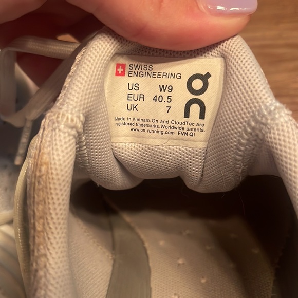 ON Cloudswift Running Shoes in Glacier White - Picture 5 of 5